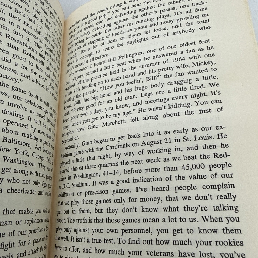Pro Quarterback My Own Story Hardback Johnny Unitas 1968 - Picture 8 of 14